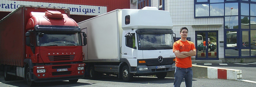 camion de déménagement